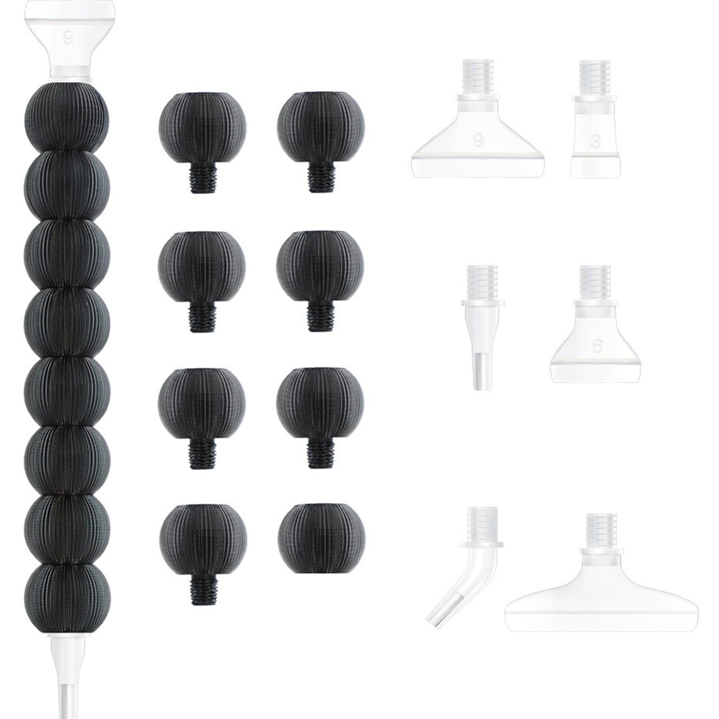 5D Diamond Painting Pen Kit Diamond Art Pen for DIY Diamond Art Tools (Black)