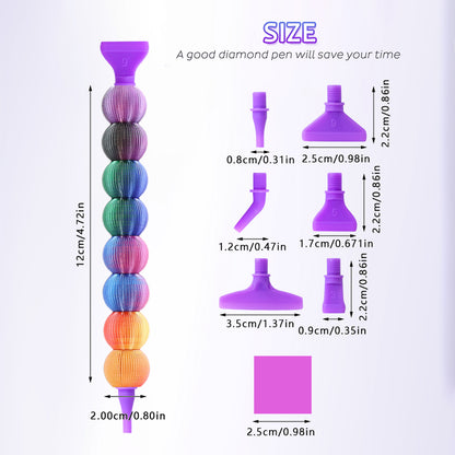 Diamond Painting Pen Diamond Art Pen 5D Diamond Painting Tools (4 Colors)