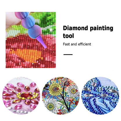 Diamond Painting Pen Diamond Art Pen 5D Diamond Painting Tools (Blue Purple)