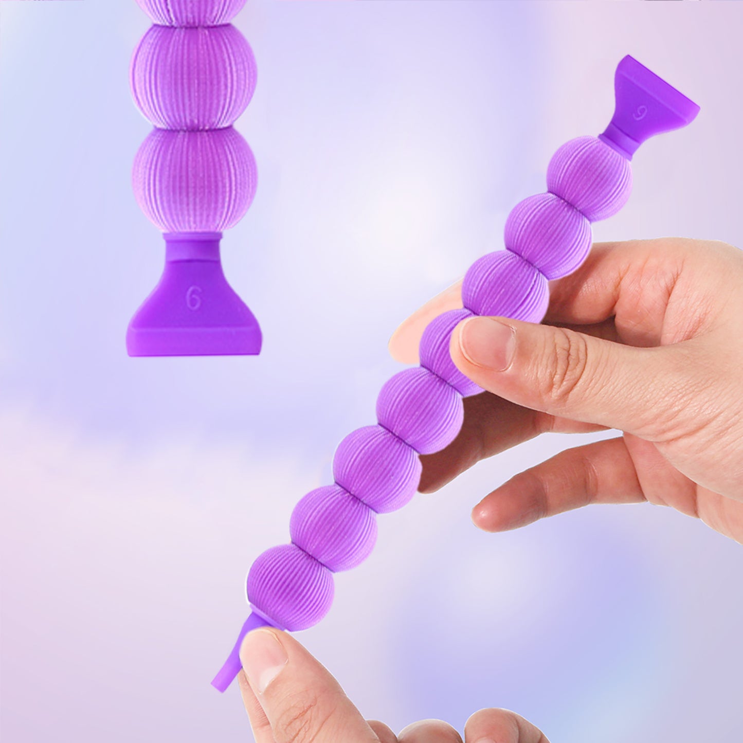 Diamond Painting Pen Diamond Art Pen 5D DIY Diamond Painting Tools (Purple)