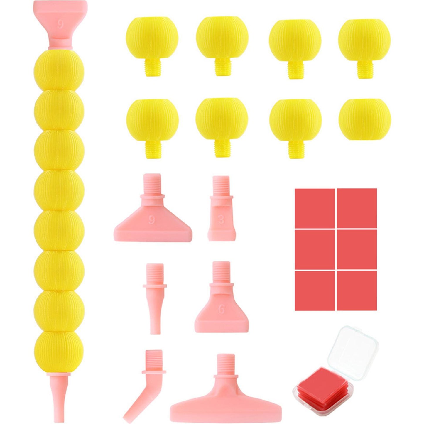 Diamond Painting Pen Diamond Art Pen 5D DIY Diamond Painting Tools (Yellow)