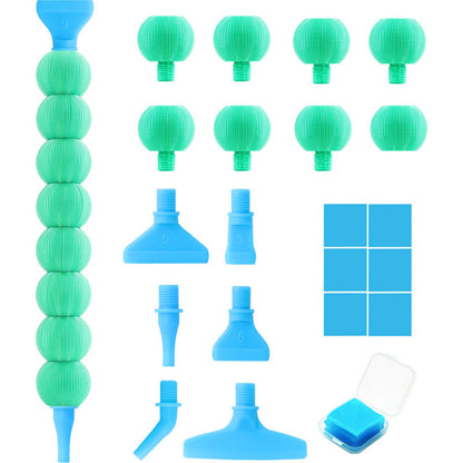 Diamond Painting Pen Diamond Art Pen 5D DIY Diamond Painting Tools (Green)