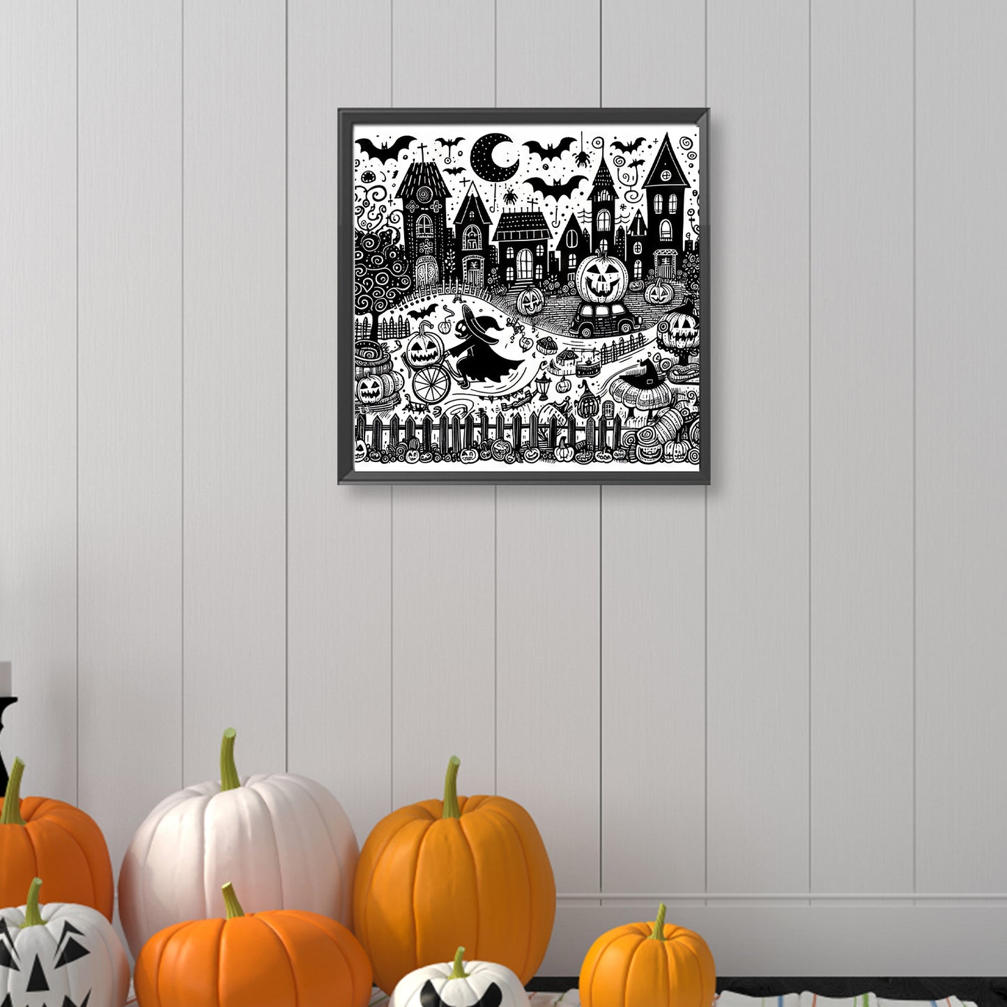 Halloween - Full Round Drill Diamond Painting 40*40CM