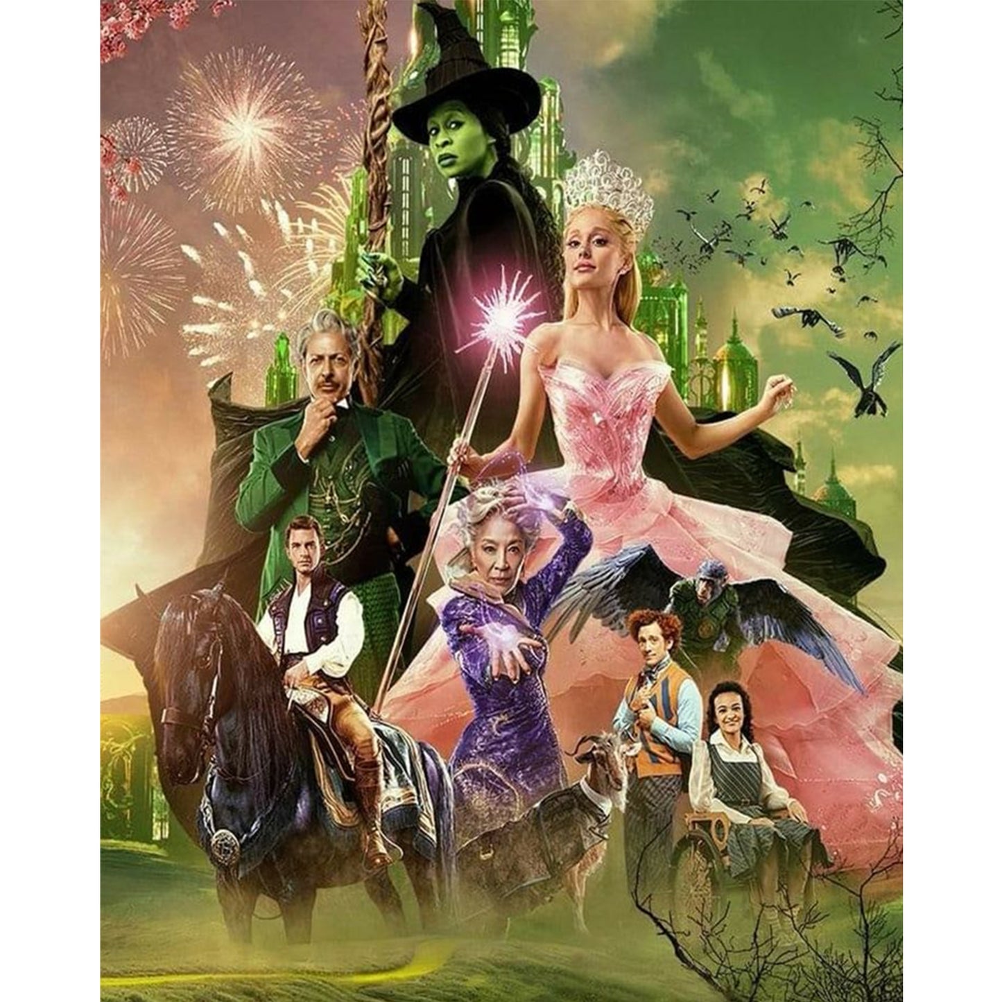 Movie - Full Round Drill Diamond Painting 40*50CM
