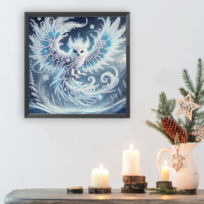 Owl - Special Shaped Drill Diamond Painting 30*30CM