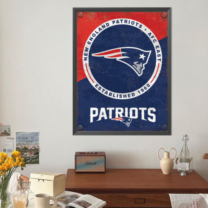 Patriots - Full Round Drill Diamond Painting 40*50CM