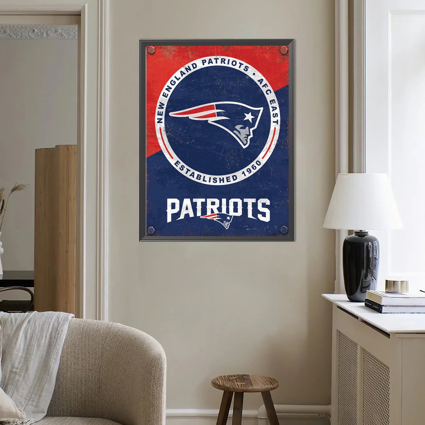 Patriots - Full Round Drill Diamond Painting 40*50CM