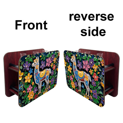 Gem Camel DIY Diamond Painting Wooden Tube Vase for Adults Gift Idea Home Decor