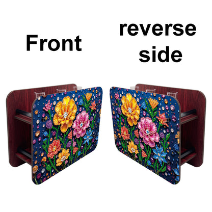 Flower DIY Diamond Painting Wooden Tube Vase for Adults Gift Idea Home Decor
