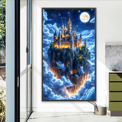 Castle - Full Round Drill Diamond Painting 40*70CM