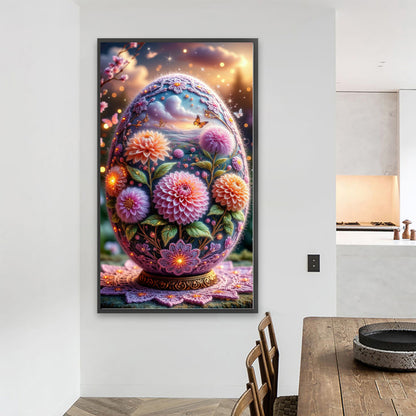 Flower - Full Round Drill Diamond Painting 40*70CM