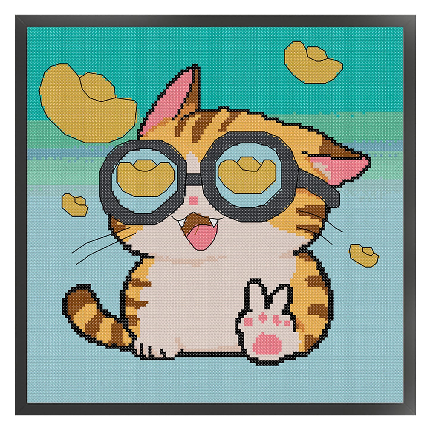 May Those Who See This Prosper! - 14CT Stamped Cross Stitch 31*31CM (Joy Sunday)