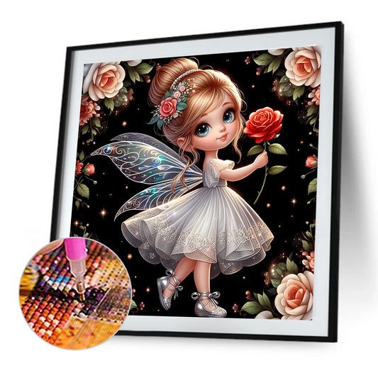 Elf Girl - Full Round Drill Diamond Painting 40*40CM