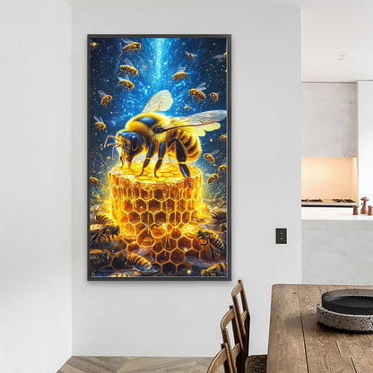 Bee - Full Round Drill Diamond Painting 40*70CM