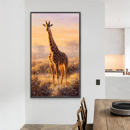 Giraffe - Full Round Drill Diamond Painting 40*70CM