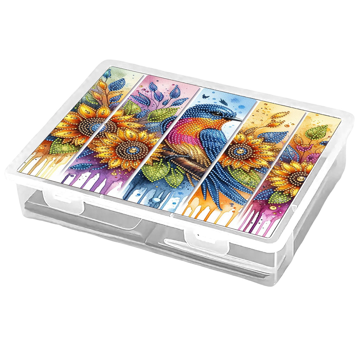 Bluebird 5D DIY Full Diamond Art Storage Box Crystal Mosaic Storage Container