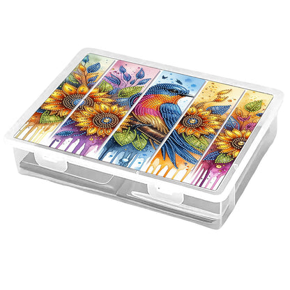 Bluebird 5D DIY Full Diamond Art Storage Box Crystal Mosaic Storage Container
