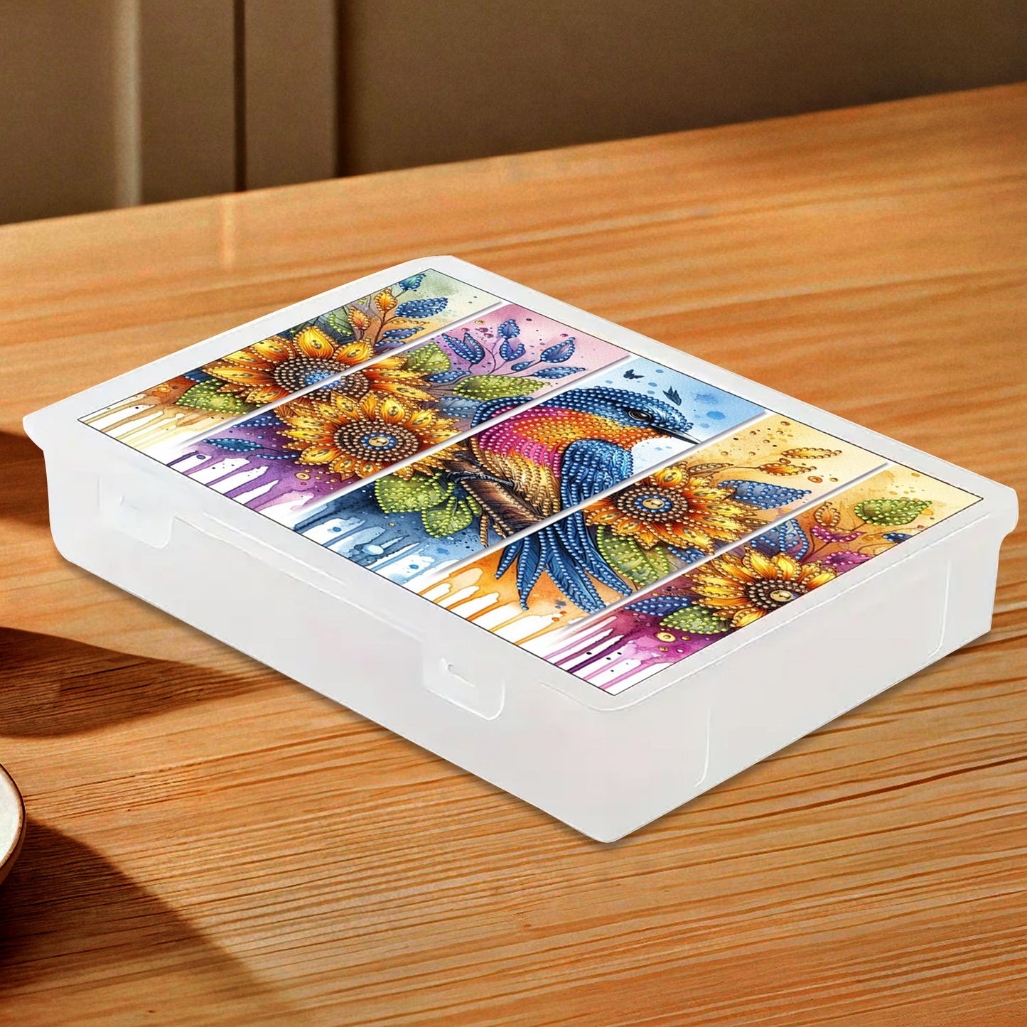 Bluebird 5D DIY Full Diamond Art Storage Box Crystal Mosaic Storage Container