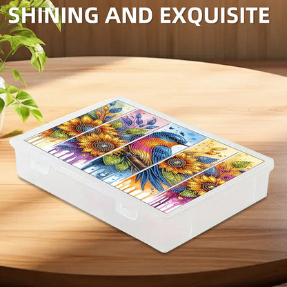 Bluebird 5D DIY Full Diamond Art Storage Box Crystal Mosaic Storage Container