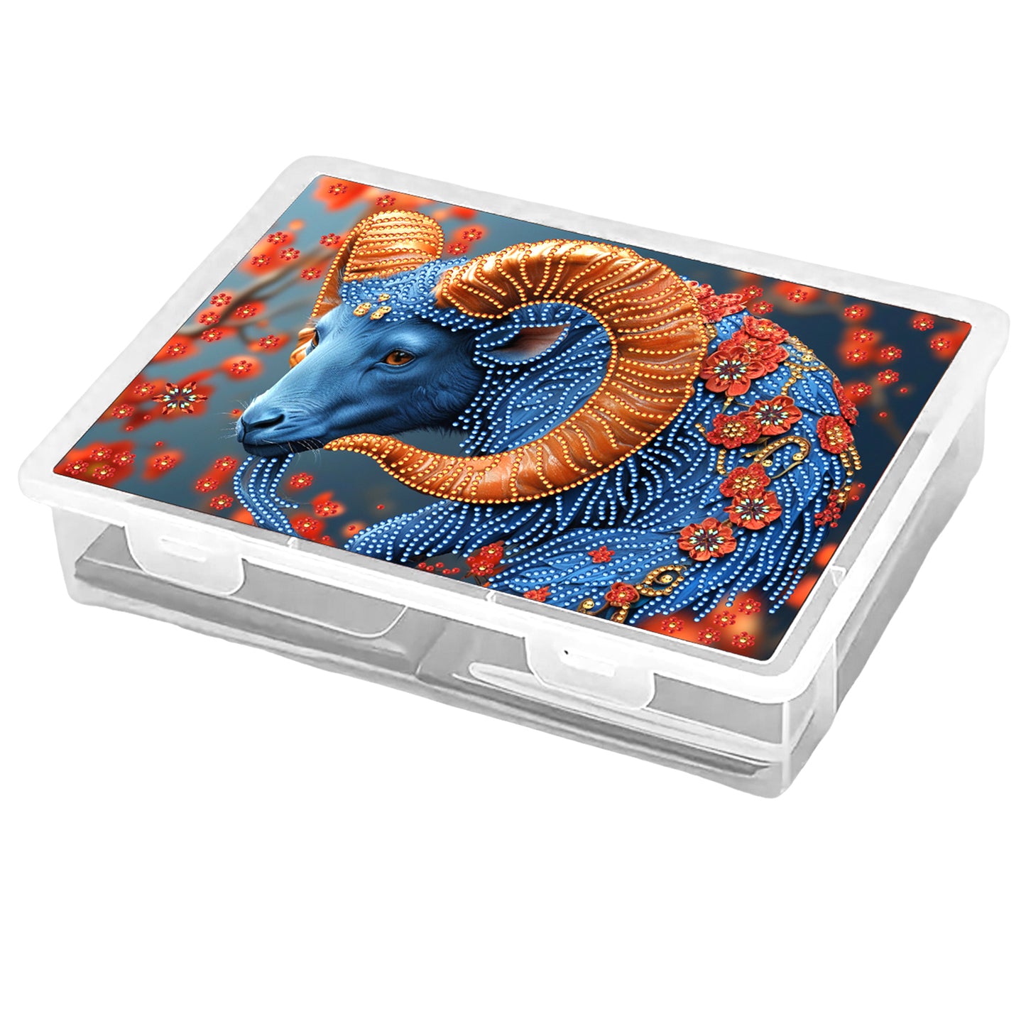 Sheep 5D DIY Full Diamond Art Storage Box Crystal Mosaic Storage Container Kit