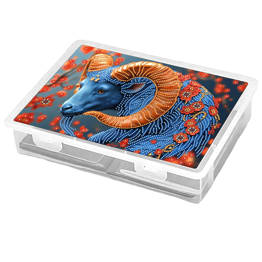 Sheep 5D DIY Full Diamond Art Storage Box Crystal Mosaic Storage Container Kit