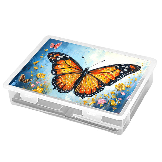 Butterfly 5D DIY Full Diamond Art Storage Box Crystal Mosaic Storage Container