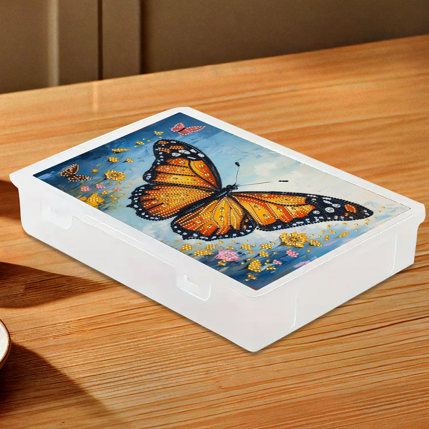 Butterfly 5D DIY Full Diamond Art Storage Box Crystal Mosaic Storage Container