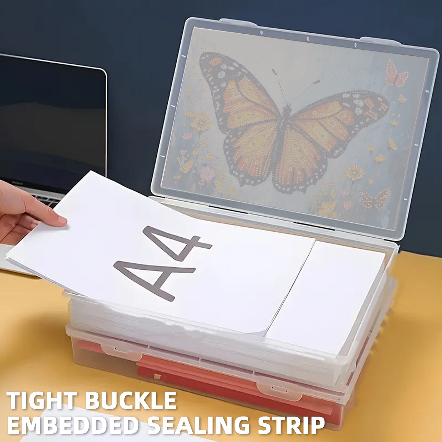 Butterfly 5D DIY Full Diamond Art Storage Box Crystal Mosaic Storage Container