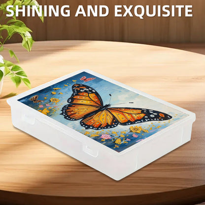 Butterfly 5D DIY Full Diamond Art Storage Box Crystal Mosaic Storage Container