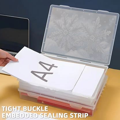 Snowflake 5D DIY Full Diamond Art Storage Box Crystal Mosaic Storage Container