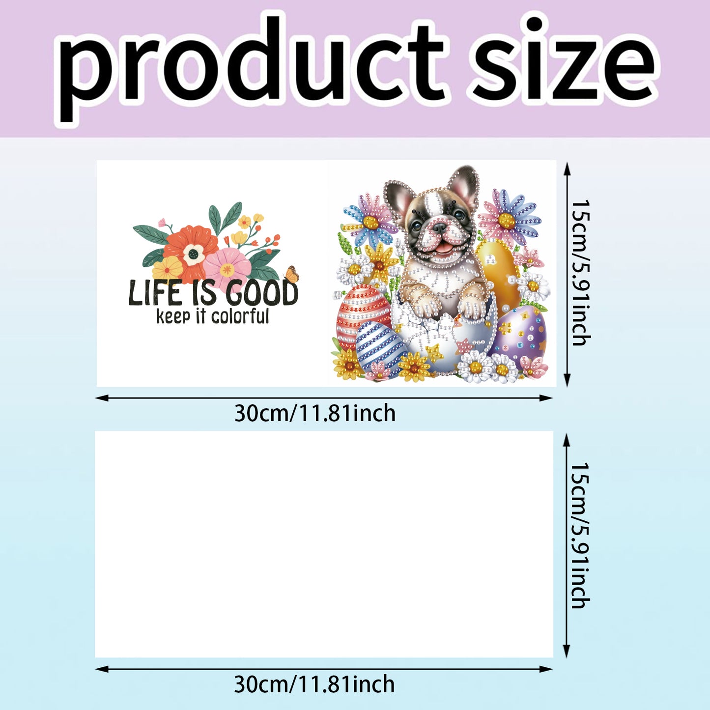 12pcs Cat Theme DIY Diamond Art Greeting Cards with Envelope for Birthday Gift