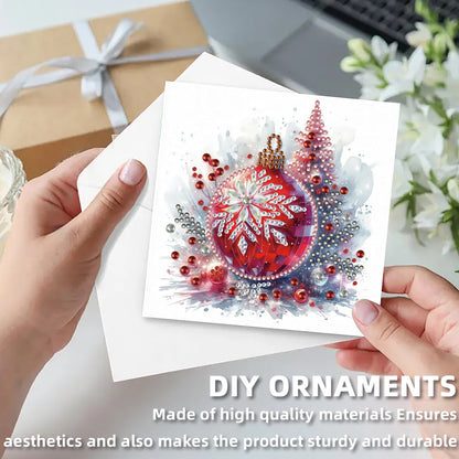12pcs Decoration Theme DIY Diamond Art Greeting Cards with Envelope for Birthday