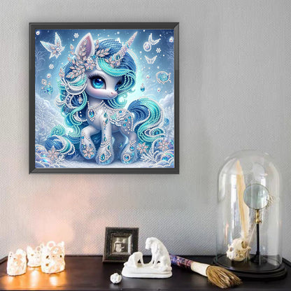 Unicorn - Special Shaped Drill Diamond Painting 30*30CM