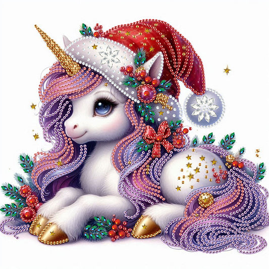 Unicorn - Special Shaped Drill Diamond Painting 30*30CM