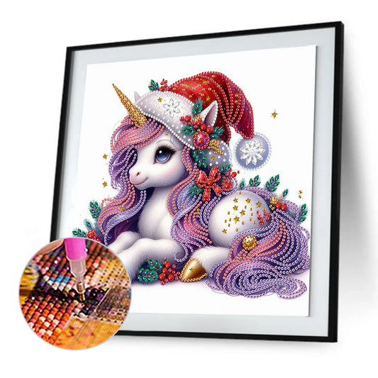 Unicorn - Special Shaped Drill Diamond Painting 30*30CM