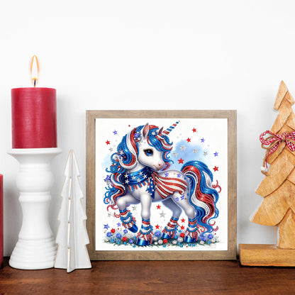 Unicorn - Special Shaped Drill Diamond Painting 30*30CM