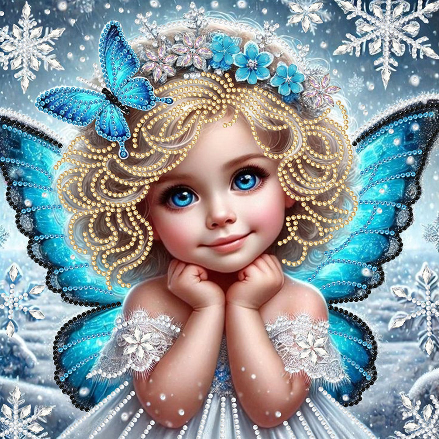 Elf Girl - Special Shaped Drill Diamond Painting 30*30CM