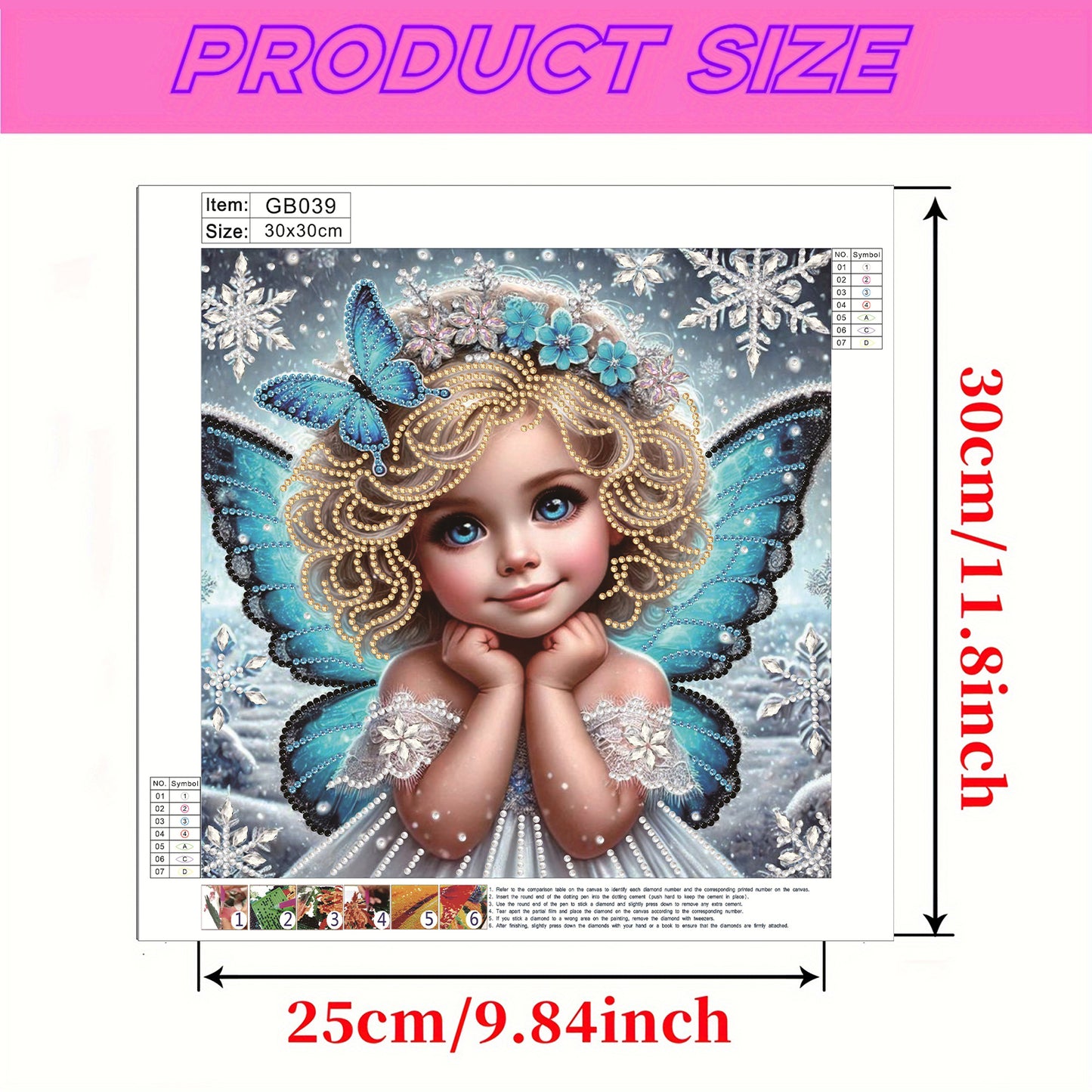 Elf Girl - Special Shaped Drill Diamond Painting 30*30CM