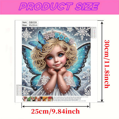 Elf Girl - Special Shaped Drill Diamond Painting 30*30CM