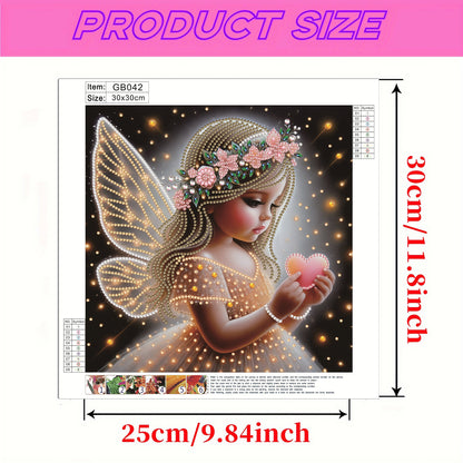 Elf Girl - Special Shaped Drill Diamond Painting 30*30CM