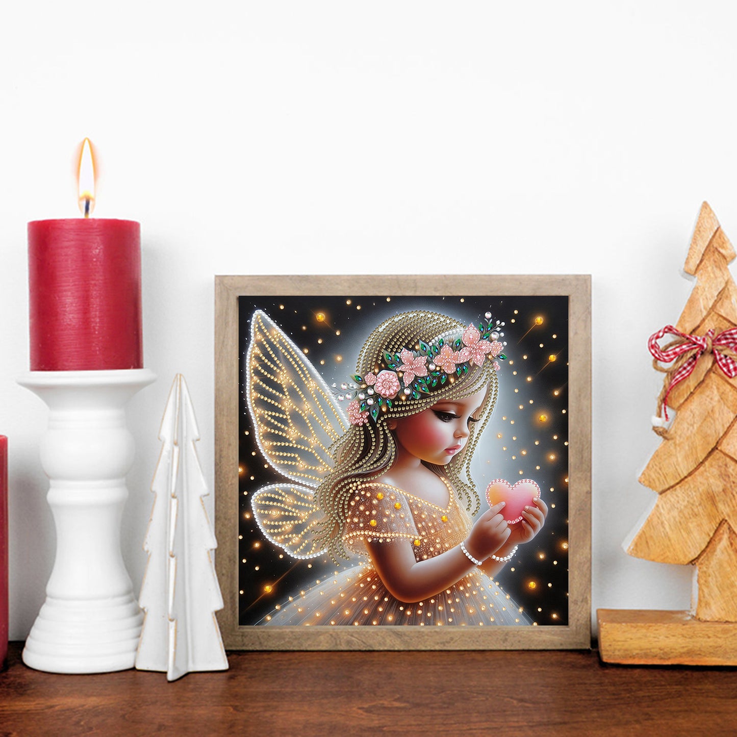 Elf Girl - Special Shaped Drill Diamond Painting 30*30CM