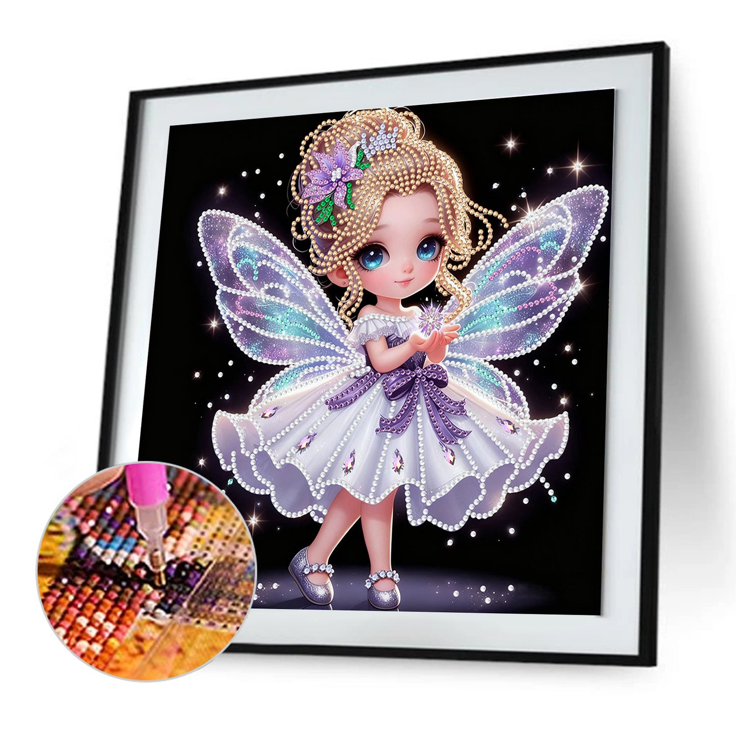 Elf Girl - Special Shaped Drill Diamond Painting 30*30CM