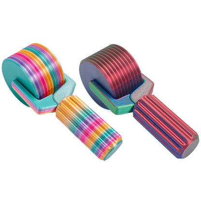 2Pcs Diamond Painting Roller DIY Diamond Painting Tools (Candy Color Red Green)