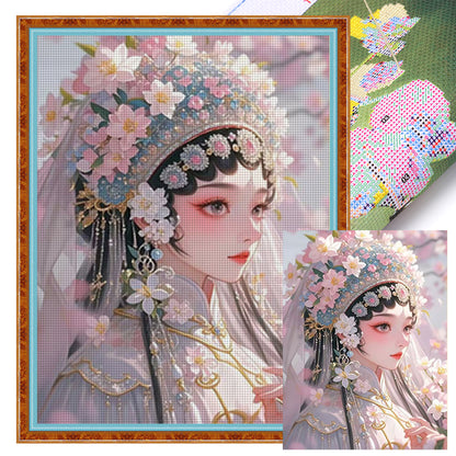 Leading Actress - 11CT Stamped Cross Stitch 65*85CM (Mona Lisa Brand)