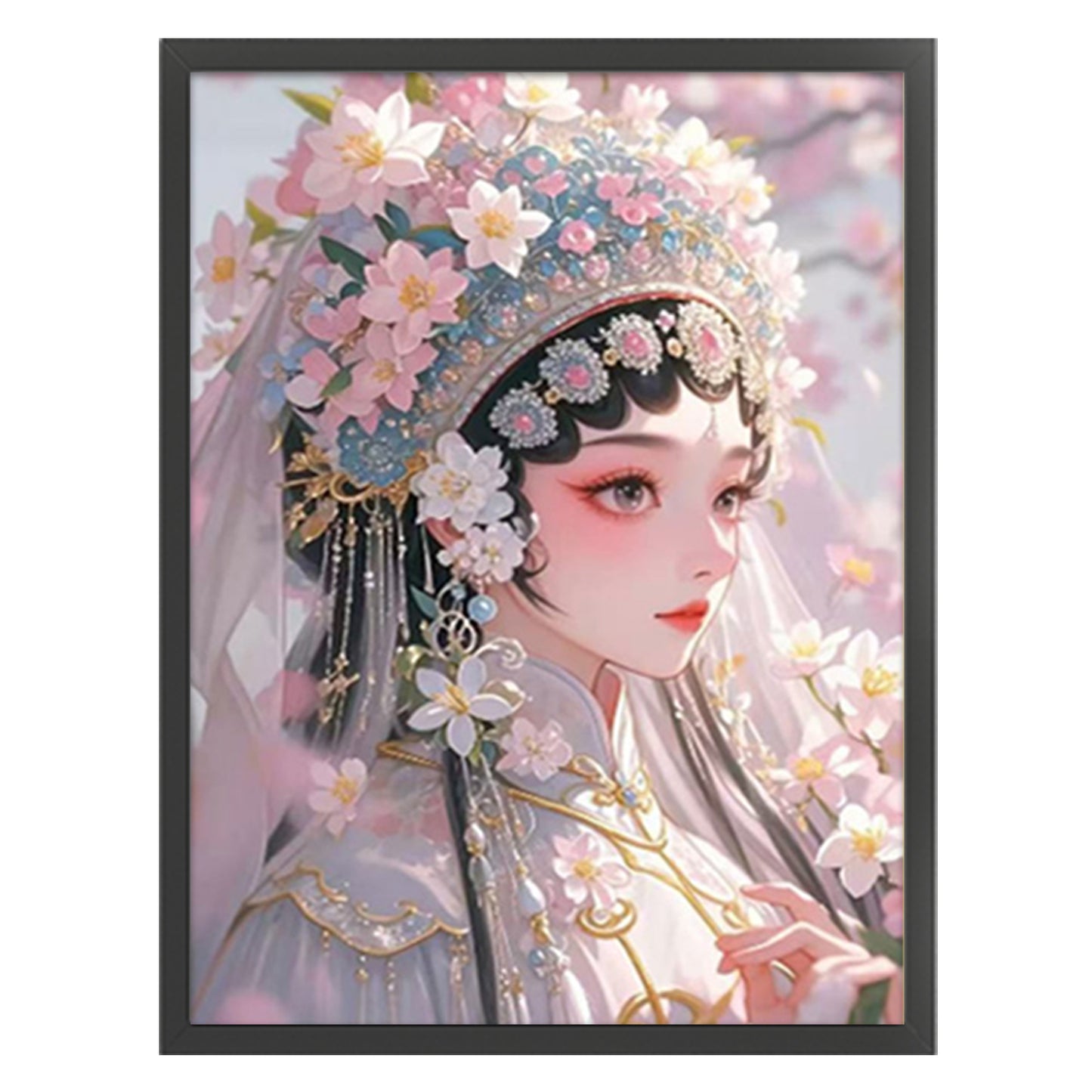 Leading Actress - 11CT Stamped Cross Stitch 65*85CM (Mona Lisa Brand)