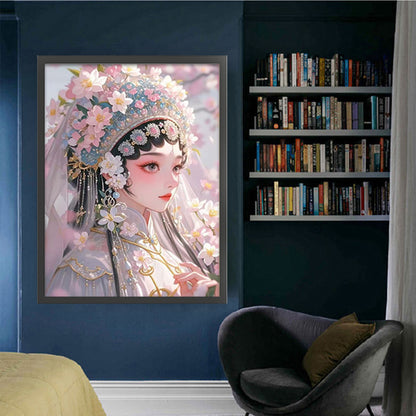 Leading Actress - 11CT Stamped Cross Stitch 65*85CM (Mona Lisa Brand)