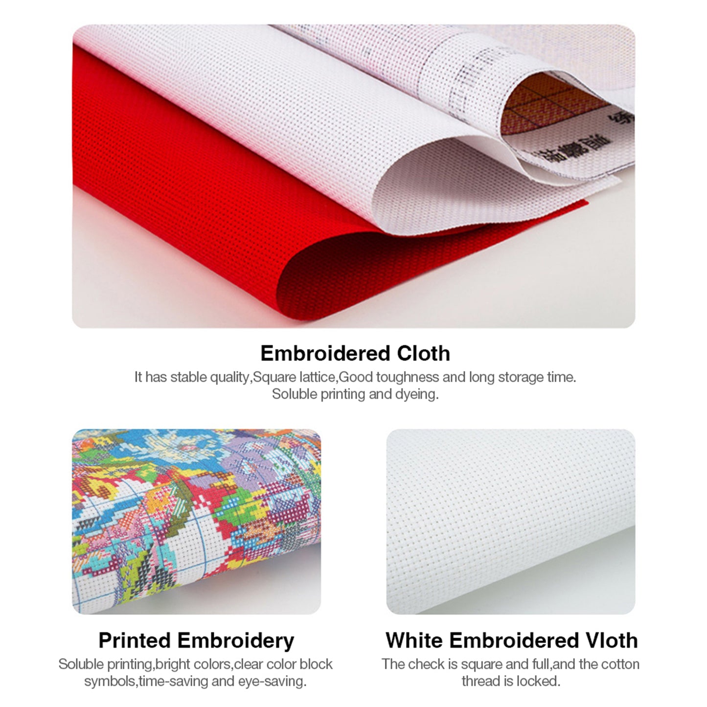 Panda Loves Bamboo Shoots - 14CT Stamped Cross Stitch 42*32CM (Joy Sunday)