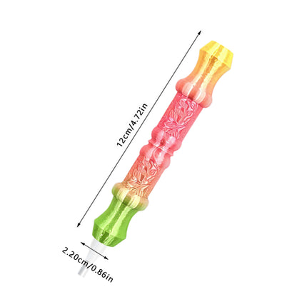 Diamond Painting Pen with 5 Tips 5D Diamond Painting Tools (Yellow Pink Green)