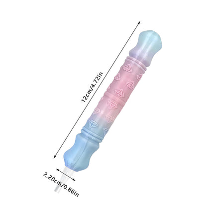 Diamond Painting Pen with 5 Tips Diamond Art Accessories and Tools (Pink Blue)