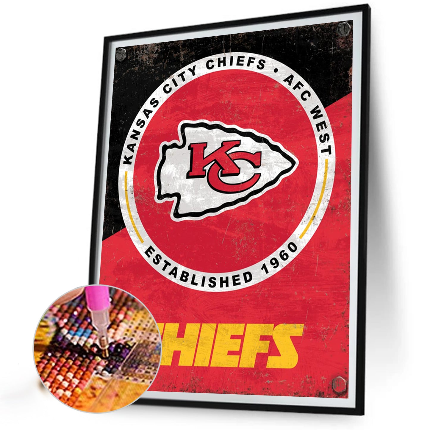 Chief - Full Round Drill Diamond Painting 40*50CM